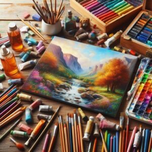 The choice between oil pastels and oil paint – a complete guide