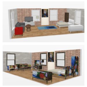 GranNino’s 3D Room View: Transforming Art Visualization and Interior Design